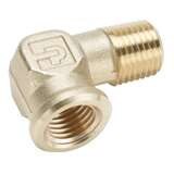 Female Pipe to Male Pipe - 90 Forged Elbow - Brass Pipe Fittings